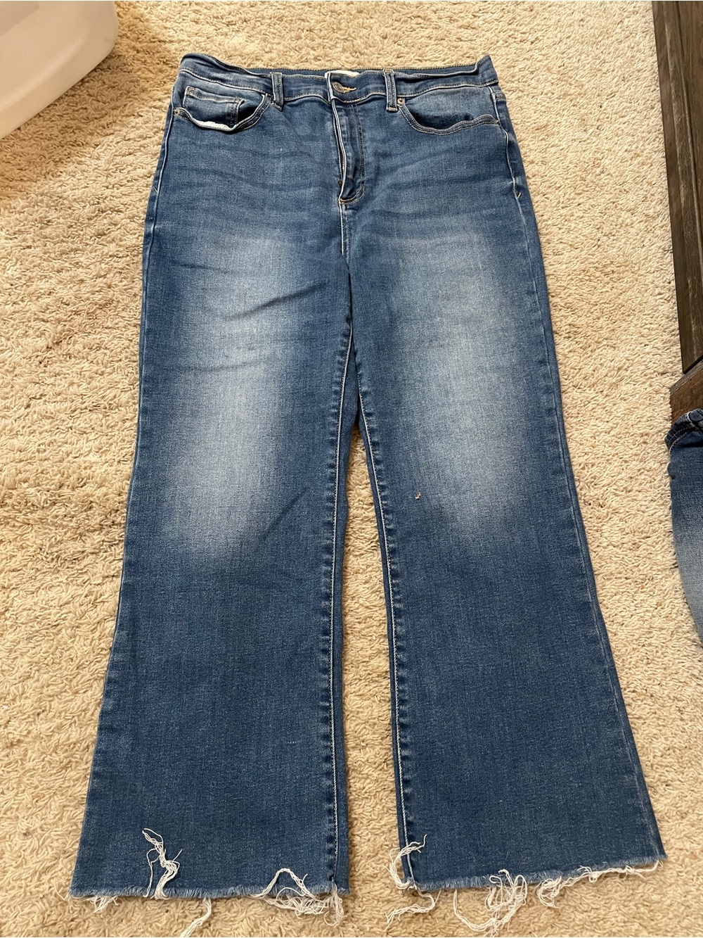 Classic Women's Blue Wide-Leg Jeans size 31